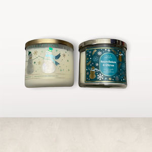 Bath & Body Works Christmas Candles